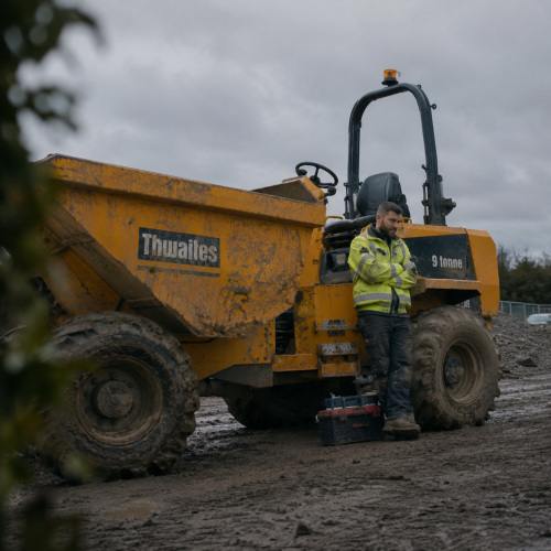 The cost of getting the wrong filters for your Thwaites dumper.